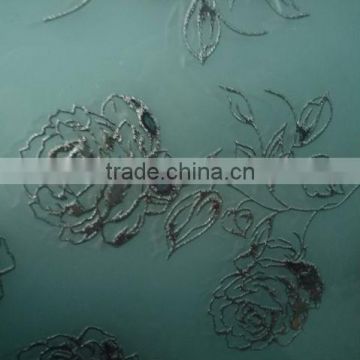 6mm best price acid frosted titanium decorative glass