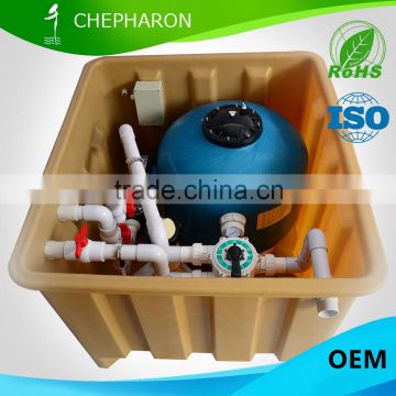 underground water economical sand filter for swimming pool