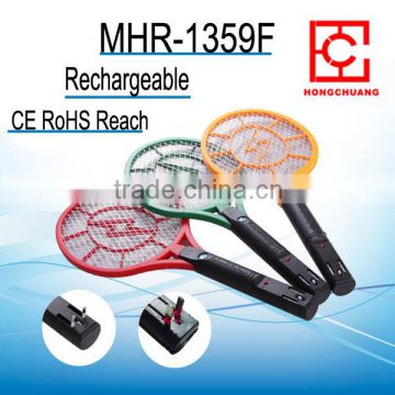 MHR-1359F rechargeable electric mosquito swatter for indoor and outdoor pest control
