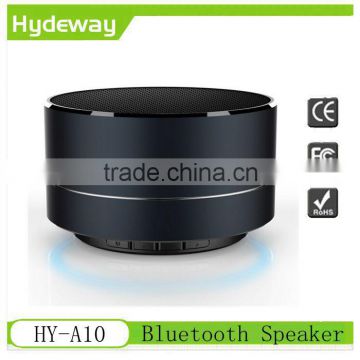 Portable Metal Mini Bluetooth Speakers with Micro USB Inputs HY-A10