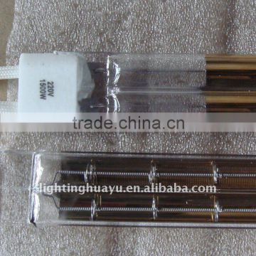 Two tube Gold reflector halogen lamp Infrared Heater Parts