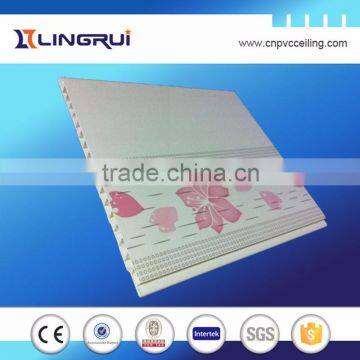 building material soundproof waterproof ceiling decoration interior plafond de pvc deisgn