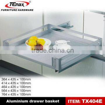 TEMAX Chrome wire basket, chrome wall wire basket