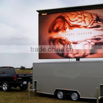 Top quality mobile LED screen trailer