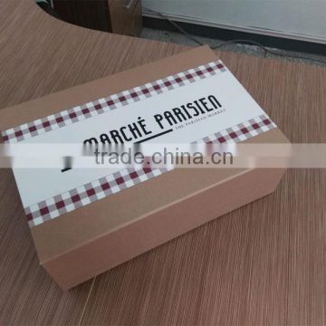 Best choice folding magnetic kraft paper packaging box