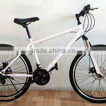 TZ brand white colour adult mountain bicycle/bikes MTB 26inch good quality mountain bikes