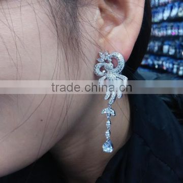 NEW bridal cz earrings