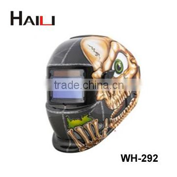 Solar Power Auto Darkening Welding Mask/Welding Helmet Skull(WH-292)