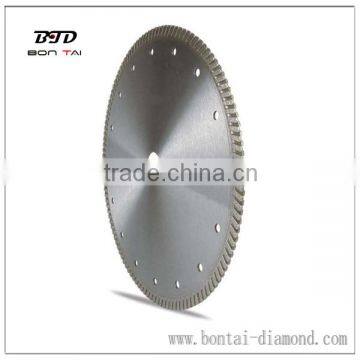 Hot pressed wide turbo teeth blades