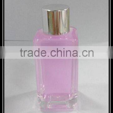 40ml square glass transparent empty bottle