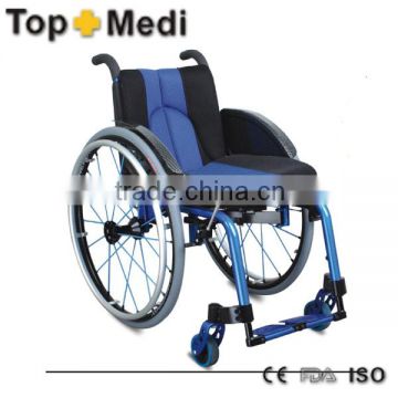 TopMedi for sale drop special design for basketball powder coating aluminu sport wheelchairm
