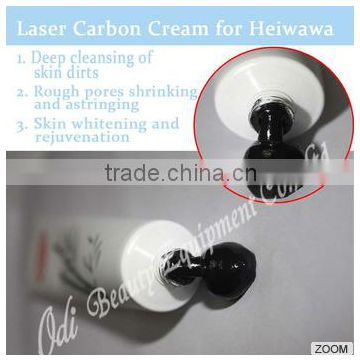 China Factory Black Doll Heiwawa skin rejuvenation laser carbon powder 50g skin whitening acne treatment carbon cream