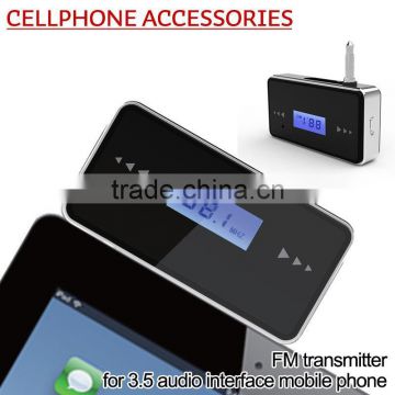New Folder instructions mobile phone player fm transmitter FM for galaxy s4 HTC SONY Iphone 4 4s 5