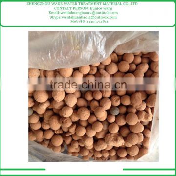 Professional supplier and high porosity Aquaculture lightweight clay pebbles expanded clay ball