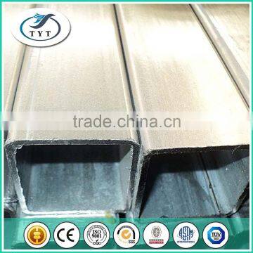 Material Black Rectangle And Square Section Welded Square Steel Pipe