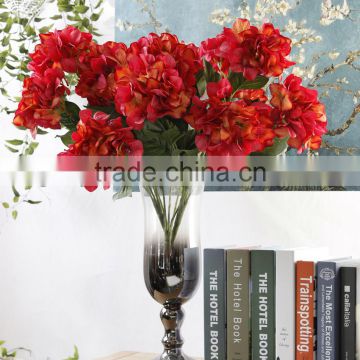 Wholesale artificial silk Hydrangea wedding decoration flowers