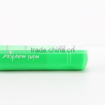 Cheap and high quality highlighter pen with plastic