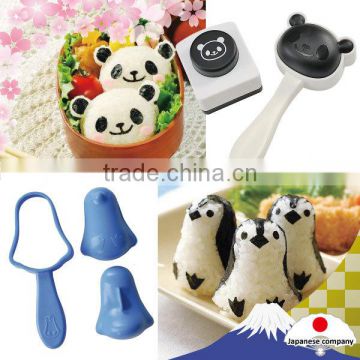 Easy to use unique onigiri rice ball mould for "kawaii bento"