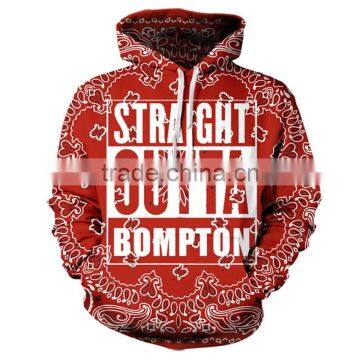 Unisex custom sublimated hoodies sweatshirt