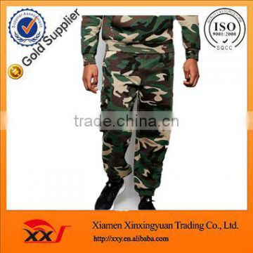 new design 65%polyester 35% cotton camo joggers mens sweatpants custom fashion cheap jogger made in china