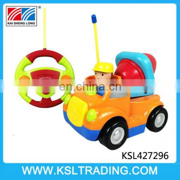 2 channel cartoon engineering rc car manufacturers china