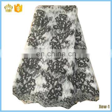 Shipping by DHL, High class material African French lace fabric B16030206