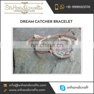 Attractive Designed Handmade Dream Catcher Bracelet at Wholesale Price