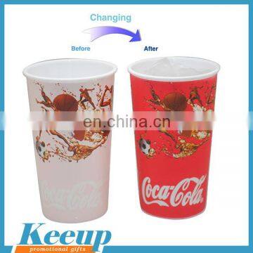 Personalized Cold Color Changing Plastic Cup