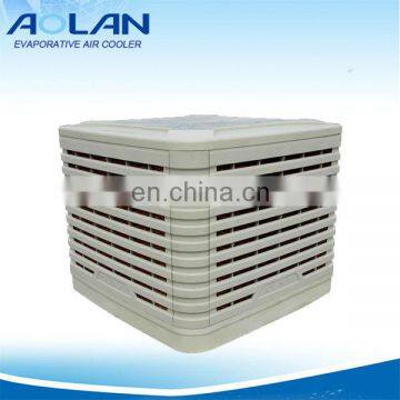 Rooftop cooler of air diffuser evaporative cooler