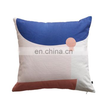 RAWHOUSE Nordic pattern digital printing cotton 100% canvas wholesale cushion covers decoration pillow covers