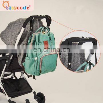 multi-functional waterproof outdoor baby diaper mummy backpack bag