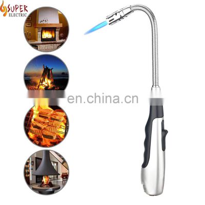 Wholesale high quality hot sales cheapest grill lighter, refillable bbq gas lighter