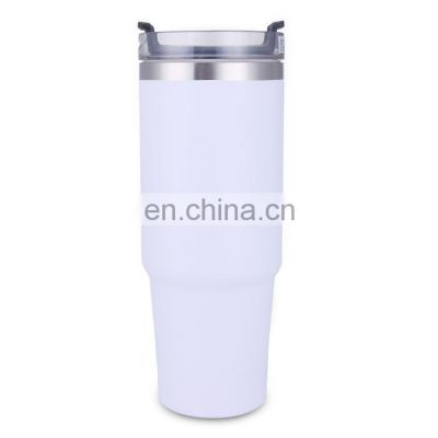 GINT custom 26 oz insulated vacuum mug portable tumbler with straw