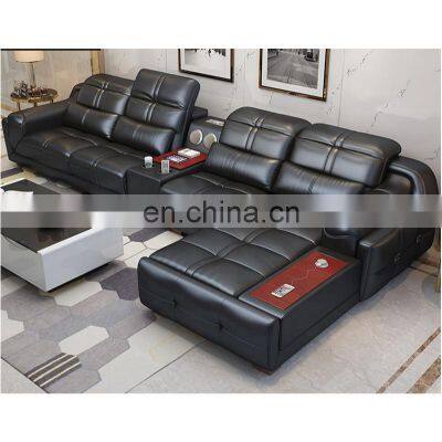 Italian Leather Sofa Loveseat Living Room Furniture Wooden Legs Sofa Set