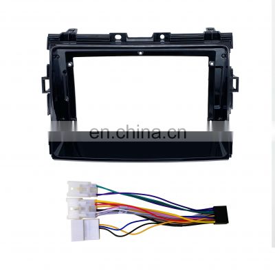 Previa/Estima/Taraco Car Radio Fascia Car DVD Frame Facias Audio Fitting Adaptor Dashboard Trim Kits frame with cable 9'