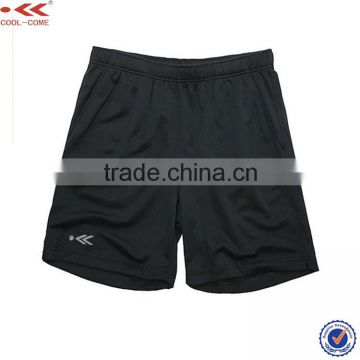 2016 quick dry Breathable black sports shorts and crossfit shorts