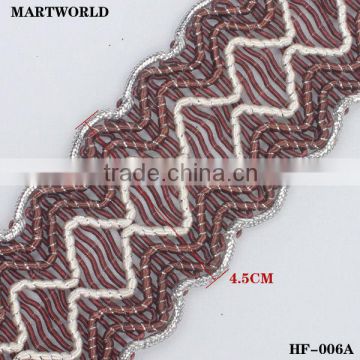 brown chinese braided trim(HF-006A)