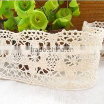 Top quality crochet cluny lace China supplier design