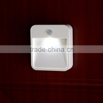 Led Motion Light Wireless Sensor LED Night Light Wall Light Lamp White Battery Powered for Closet Stairs Bedroom Cabinet