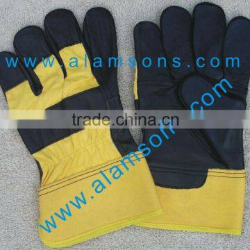High Quality Industrial Leather Gloves / Safety Gloves / Working Gloves