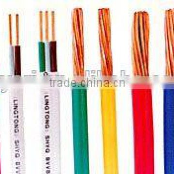 building electrical cable single core strander copper wire BV/BVR electrical wires