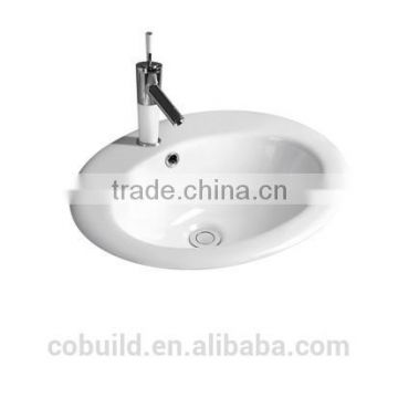 Round shape Good Quality Wash Basin Ceramic Countertop Basin