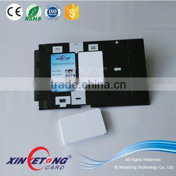 ISO14443A MF M1 S50 RFID Blank Inkjet Card For Epson and Canon Printer
