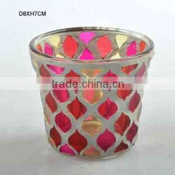 High quality glass mosaic cup