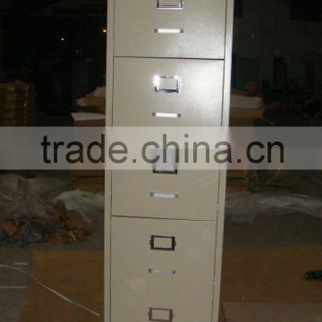 Steel 5 drawers vertical filing cabinet