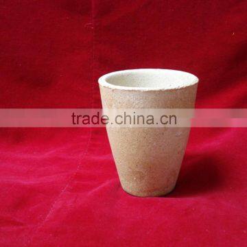 factory wholesale clay crucible for mineral industry