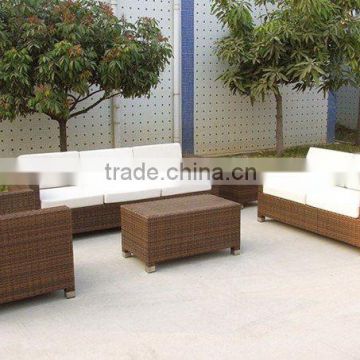 Outdoor Garden Patio Furniture -Modern Wicker Rattan Sofa Set