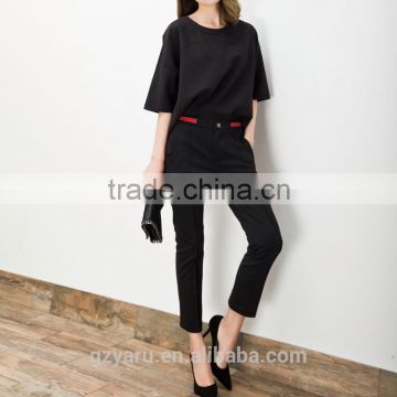 Lady and Woman Vogue Casual Business Thin Pants and Trousers