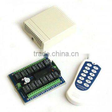12 channel wireless switch power/relay/outdoor/remote control light Switch,digital remote controller 303/315/335/433/868MHz