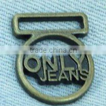 Eco-friendly brass brand zipper sliders for garments